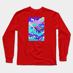 Colorful landscape Long Sleeve T-Shirt